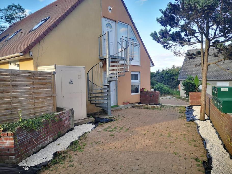 N1 F2 40M2 Avec Petit Jardin Apartment Herouville-Saint-Clair Luaran gambar